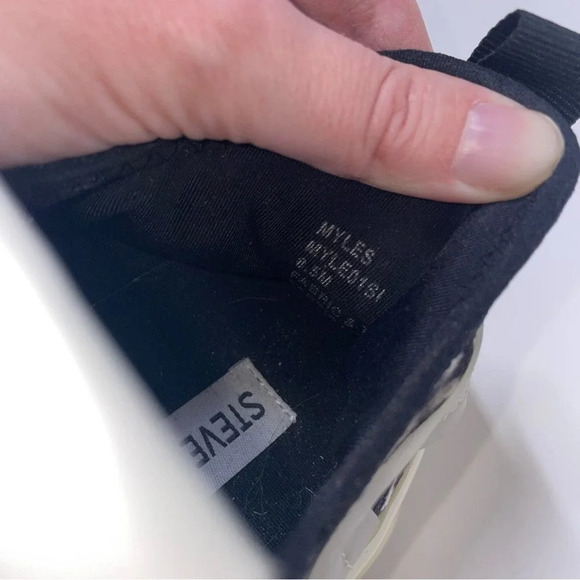 Steve Madden Myles Knit Chunky Sneakers Size 8.5 - Picture 9 of 9